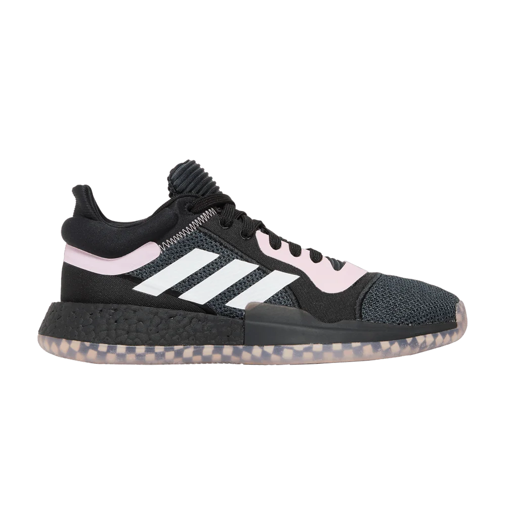 Krossovki-Adidas-Marquee-Boost-Low-Black-Pink