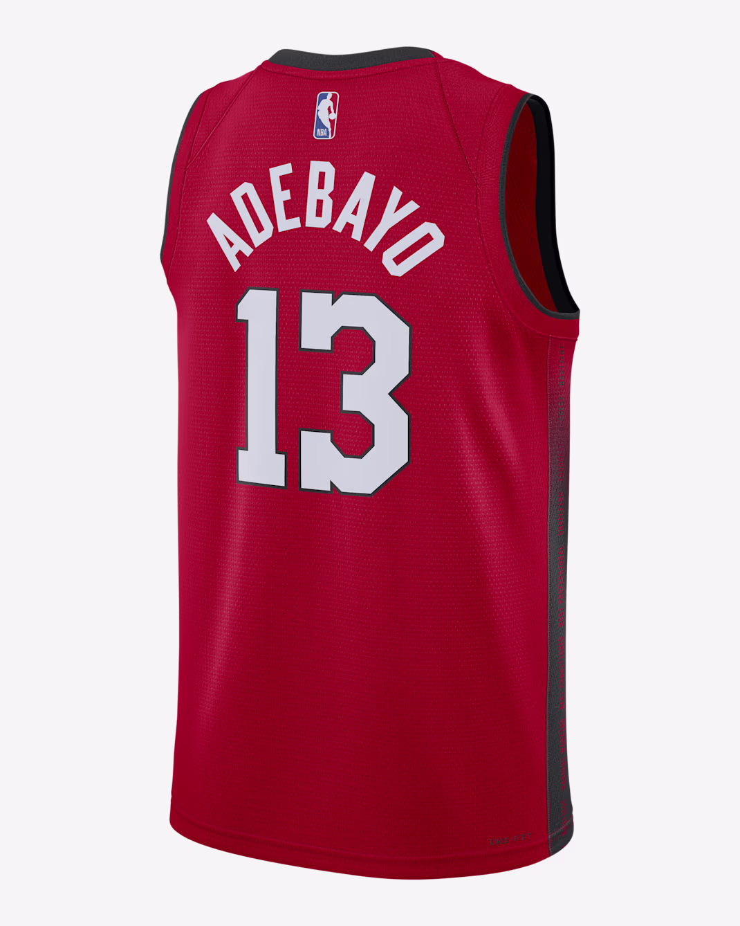 Баскетбольное джерси Nike NBA Bam Adebayo MIA 24-25 City Edition Swingman