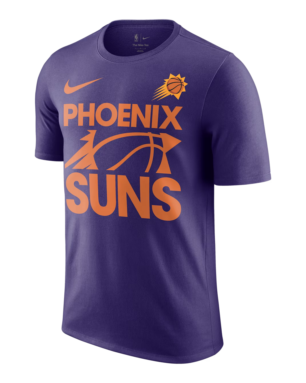 Мужская футболка Nike NBA Phoenix Suns Courtside New Orchid