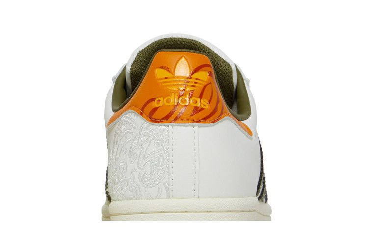 Кроссовки Adidas Superstar 'Bandana - Off White Focus Orange'