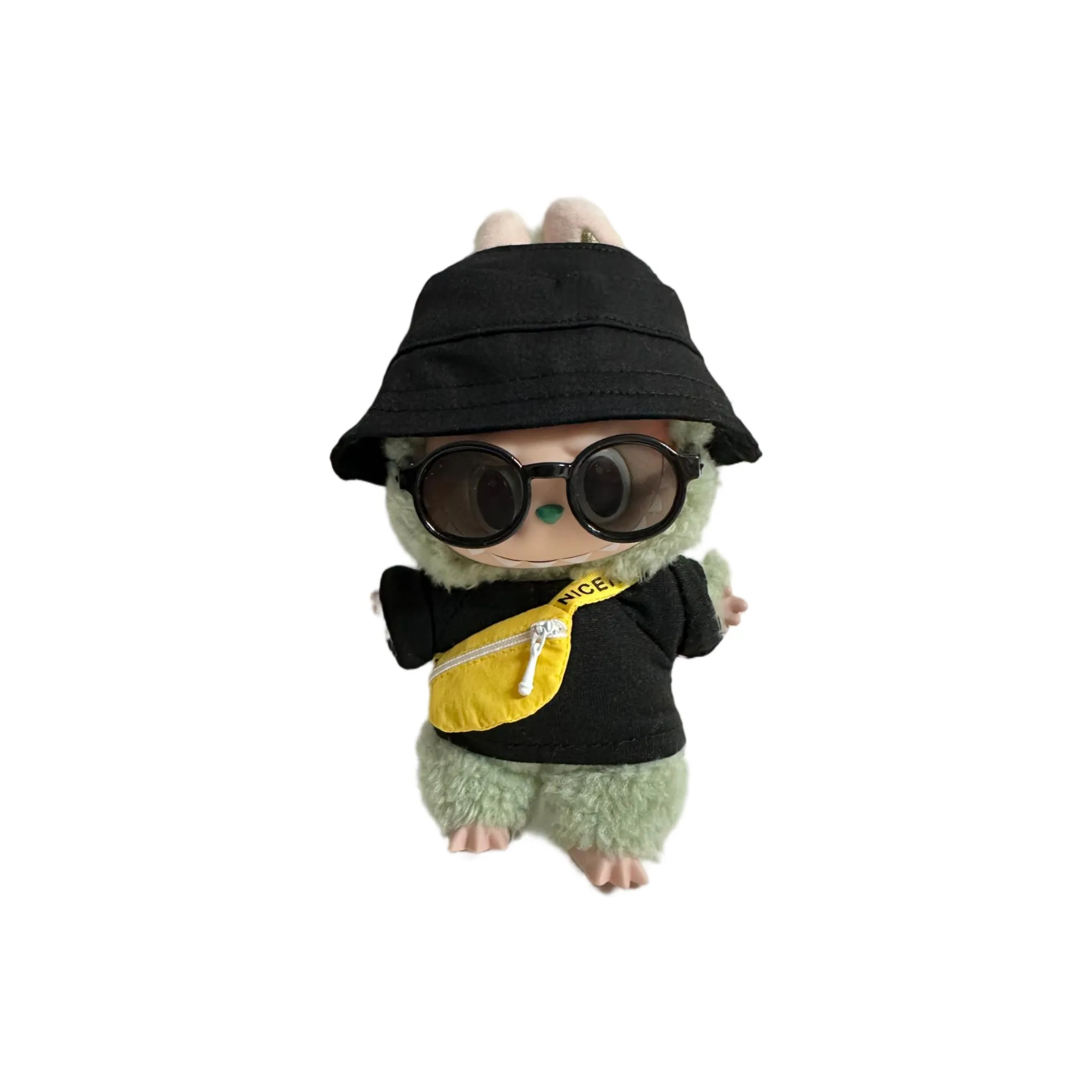 Виниловая фигурка-брелок POP MART LABUBU Hacker Attack – Heartbeat Macaron Vinyl 1.0
