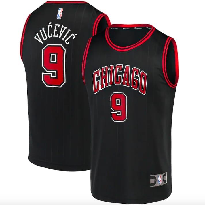 2022-23-Chicago-Bulls-9-Nikola-Vucevic-Fast-Break-Statement-Black-Jersey-1