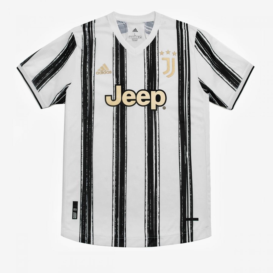 Футболка adidas Juventus Maglia Gara Home Authentic 2020/21 Jersey White