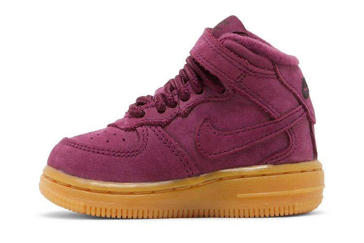 Кроссовки Nike Force 1 Mid WB TD 'Bordeaux'