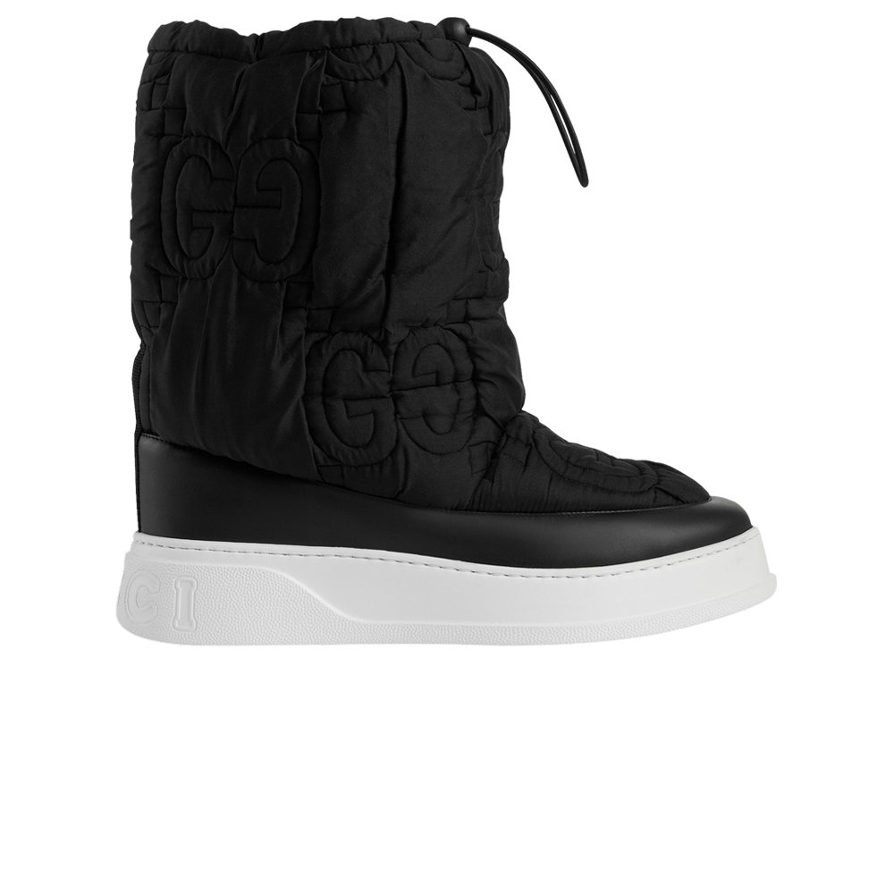 Кроссовки Gucci Cloth Boot 'Black'