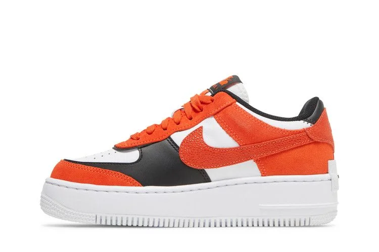 Кроссовки Nike Wmns Air Force 1 Shadow 'Cracked Leather - Rush Orange'