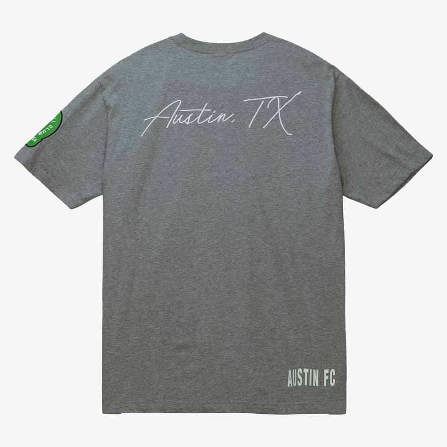 Футболка Mitchell & Ness Heather Gray Austin FC City Collection T-Shirt