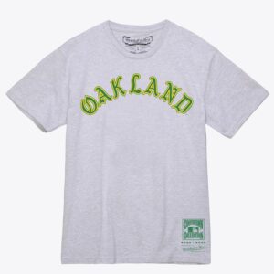 Mitchell-Ness-Gray-Athletics-Wordmark-T-Shirt-300x300