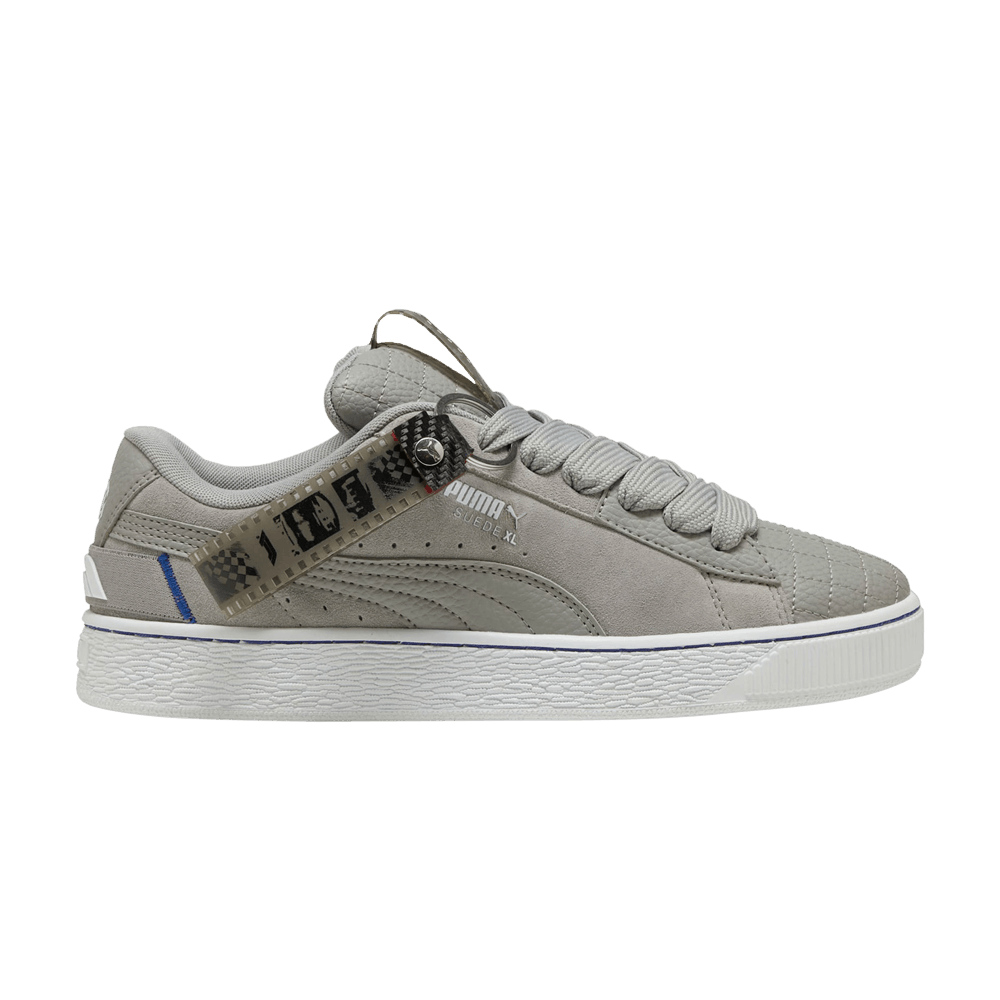 Кроссовки Puma Formula 1 x Suede XL '75 Years Hero Pack - Matte Silver'