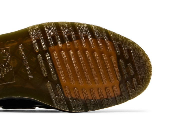 Кроссовки Dr. Martens Adrian Yellow Stitch Leather Tassel Loafer 'Black'