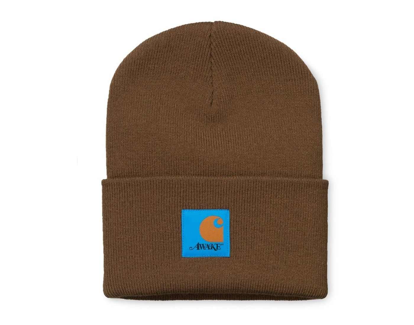 Шапка Awake x Carhartt WIP Beanie Brown