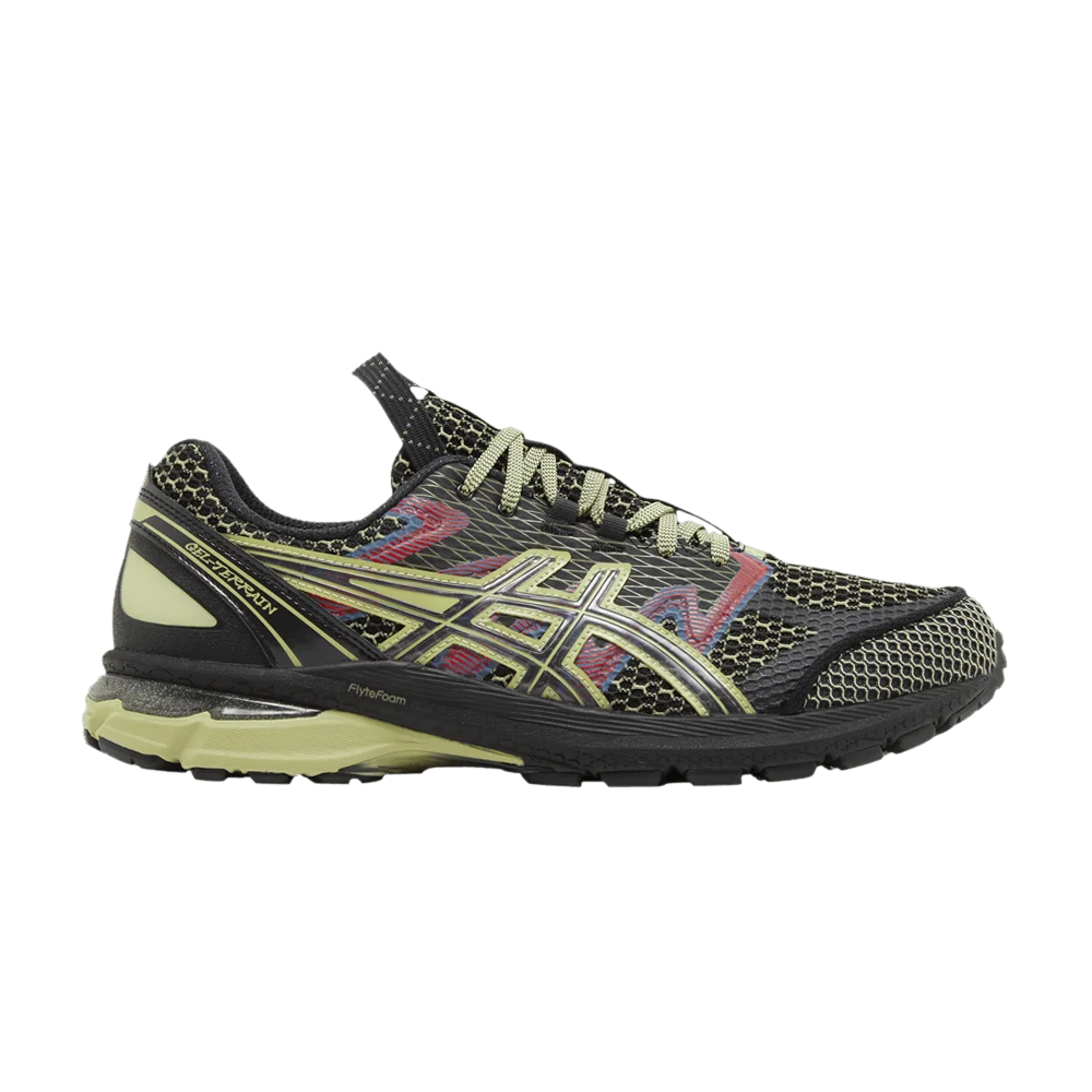 Кроссовки Kiko Kostadinov x ASICS US4-S Gel Terrain 'Black Neon Lime'