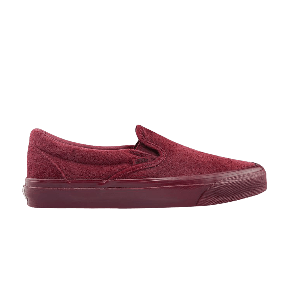 Кроссовки Vans OG Classic Slip-On 'Velvet Embroidery - Leopard Pomegranate'