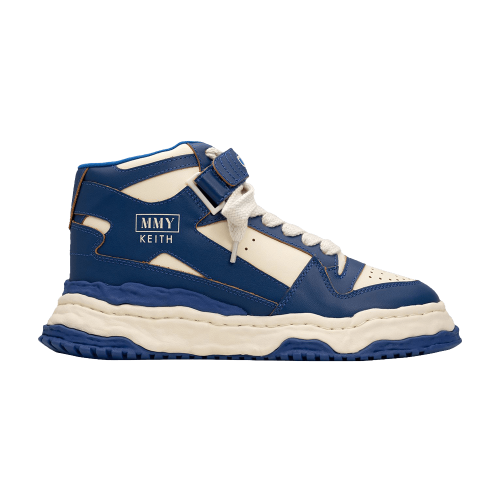 Кроссовки Maison Mihara Yasuhiro Keith OG Sole Leather High 'Blue White'