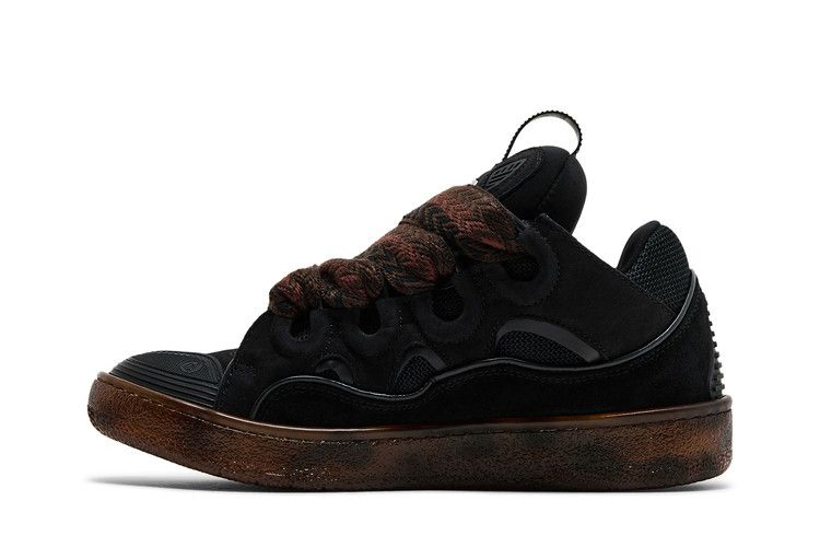 Кроссовки Lanvin Wmns Curb Sneaker 'Black Chocolate Brown'