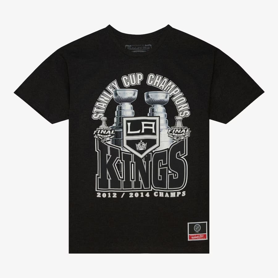 Футболка Mitchell & Ness Black Los Angeles Kings Cup Chase T-Shirt