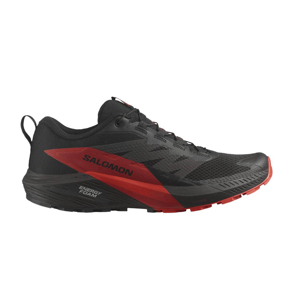 Кроссовки Salomon Sense Ride 5 'Black Fiery Red'