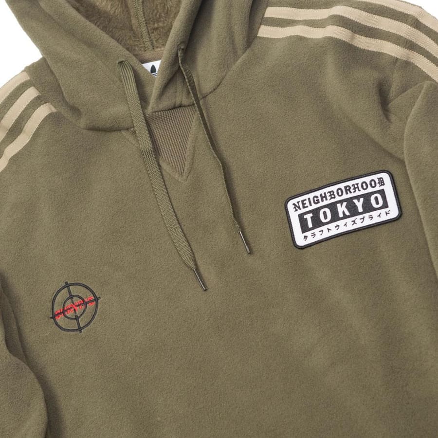 Худи adidas Neighborhood Hoodie Olivedrab