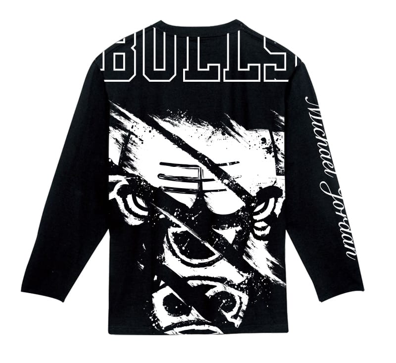 Футболка DPOY BW Bulls Michael Jordan Longsleeve