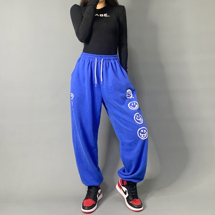 Спортивные брюки 2020 Hip-hop Style Sweatpants Blue