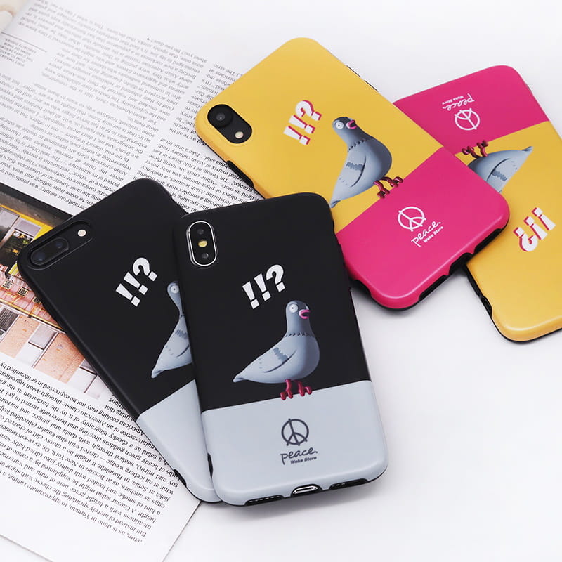 Защитный чехол STAPLE PIGEON Black iPhone Case