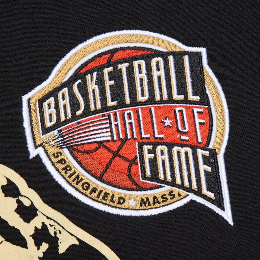 Худи Mitchell & Ness Chauncey Billups Black Gold Hall of Fame Premium Fleece Pullover Hoodie
