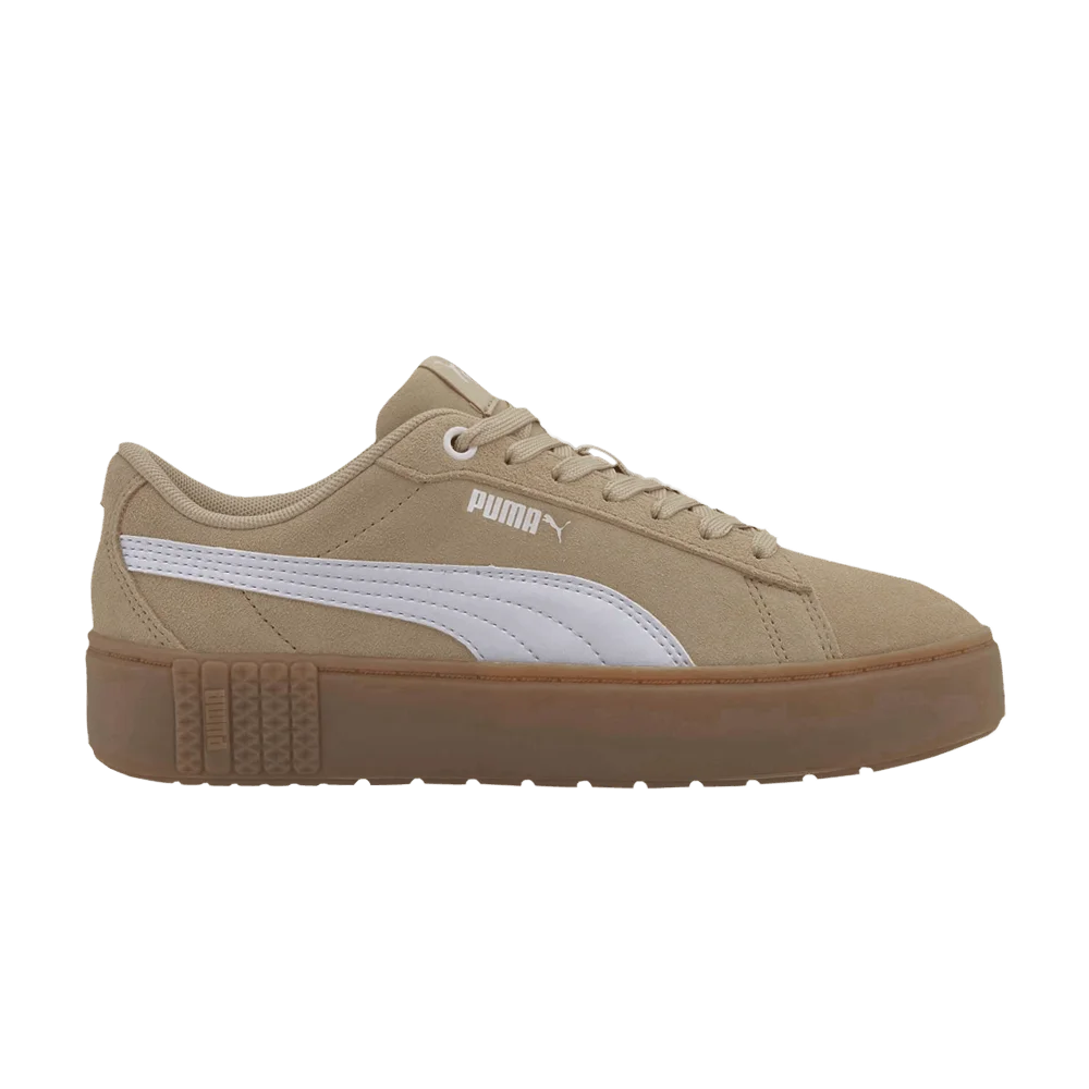 Кроссовки Puma Wmns Smash Platform V2 Suede 'Pale Khaki'