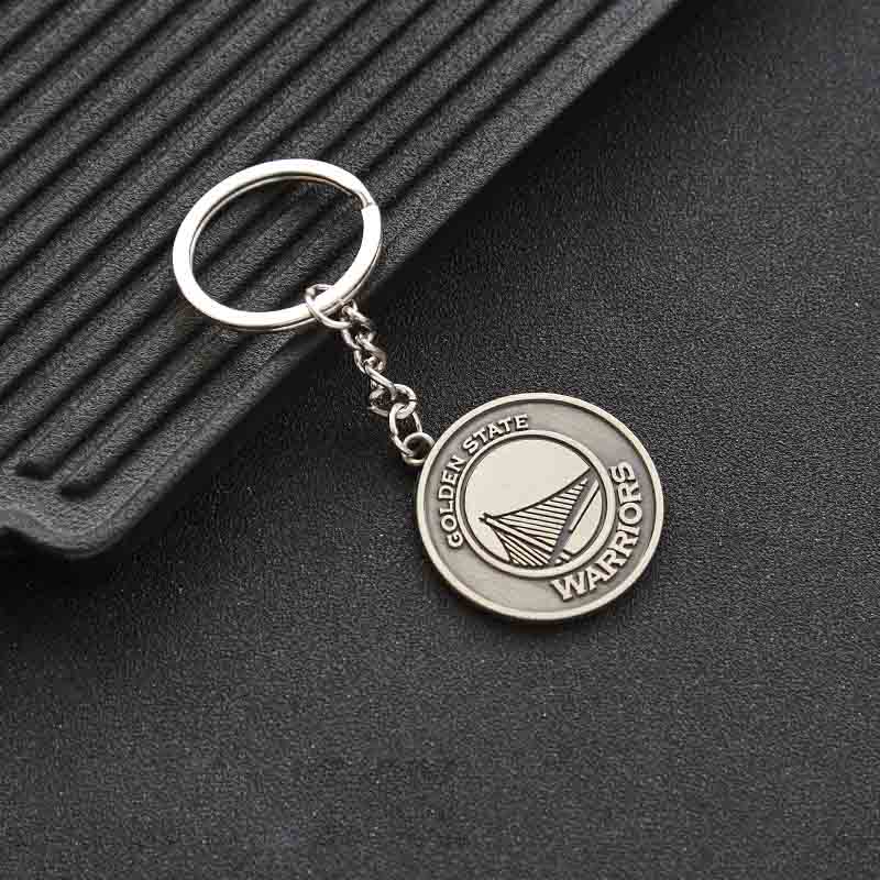 Брелок для ключей Jinduo Warriors Steel Logo Keychain