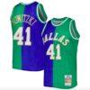 1998-2019-Dallas-Mavericks-41-Dirk-Nowitzki-Mitchell-Ness-Split-BlueGreen-Jersey-1-100x100