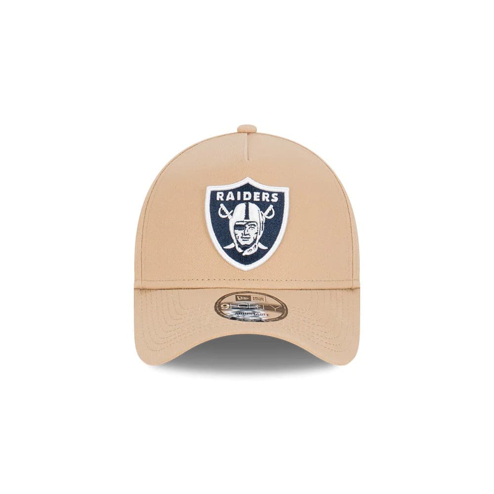 New-Era-Las-Vegas-Raiders-Camel-Ocean-9FORTY-A-Frame-NFL-Snapback-Hat-3