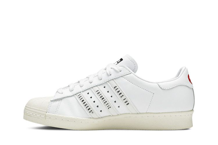 Кроссовки Human Made x adidas Superstar 'Gears For Futuristic Teenagers - White'