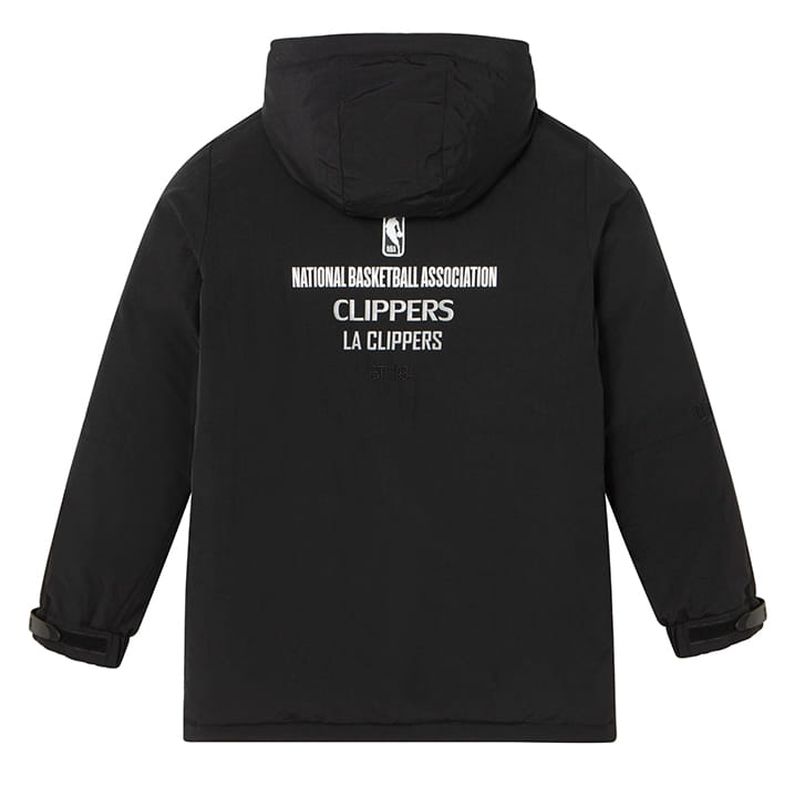 Пуховик 2020 LA Clippers Grey Down Jacket Unisex