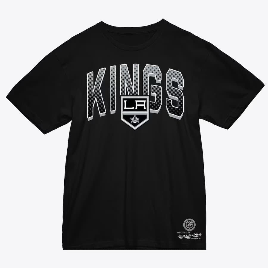 Футболка Mitchell & Ness Women's Black Los Angeles Kings Minor Penalty T-Shirt