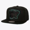 Mitchell-Ness-Black-Vancouver-Grizzlies-Hardwood-Classics-TC-Bottoms-Snapback-Hat-100x100