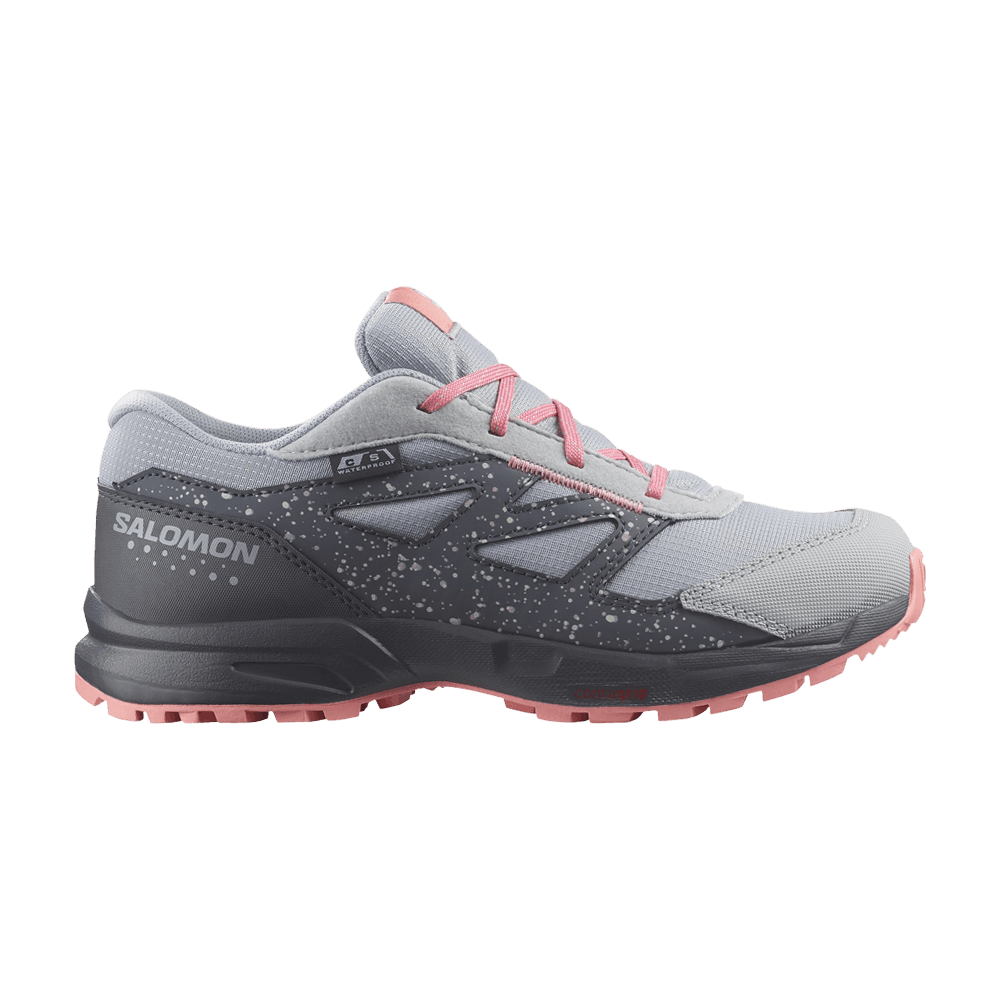 Кроссовки Salomon Outway CSWP Junior 'Quarry Peach Amber Speckled'