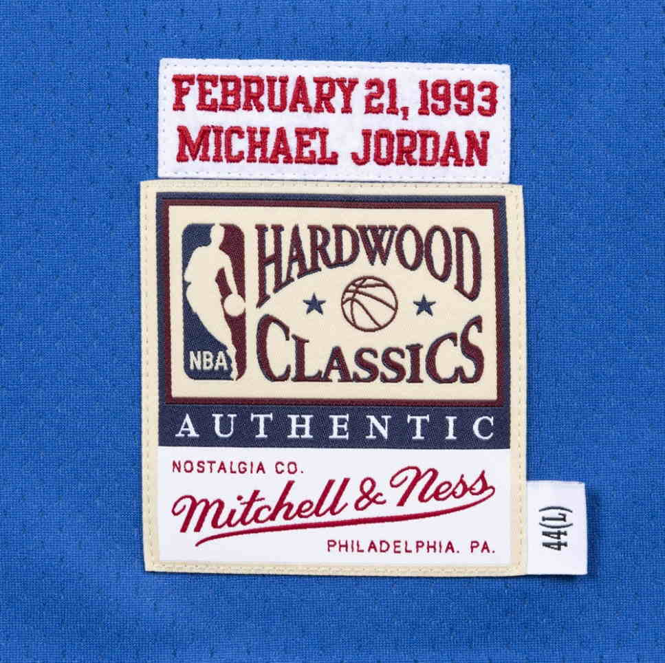 Баскетбольная джерси Mitchell & Ness Michael Jordan 1993 All Star Game Hardwood Classics Throwback NBA Authentic Jersey