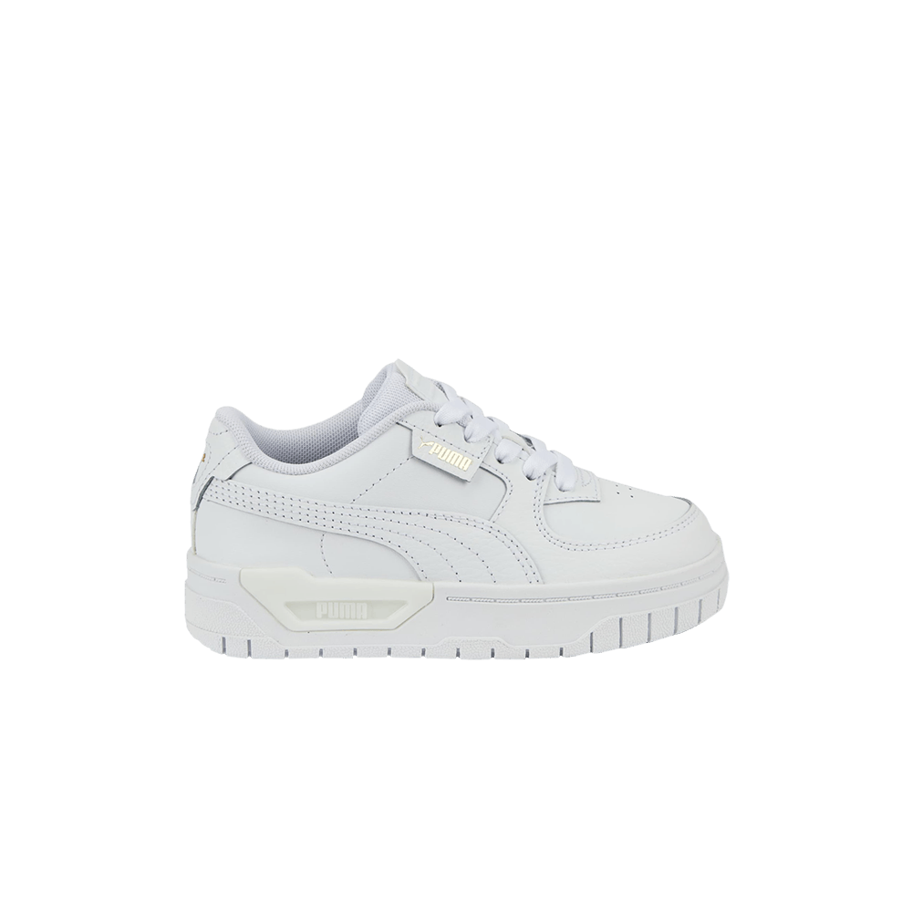 Кроссовки Puma Cali Dream Leather Little Kid 'Triple White'