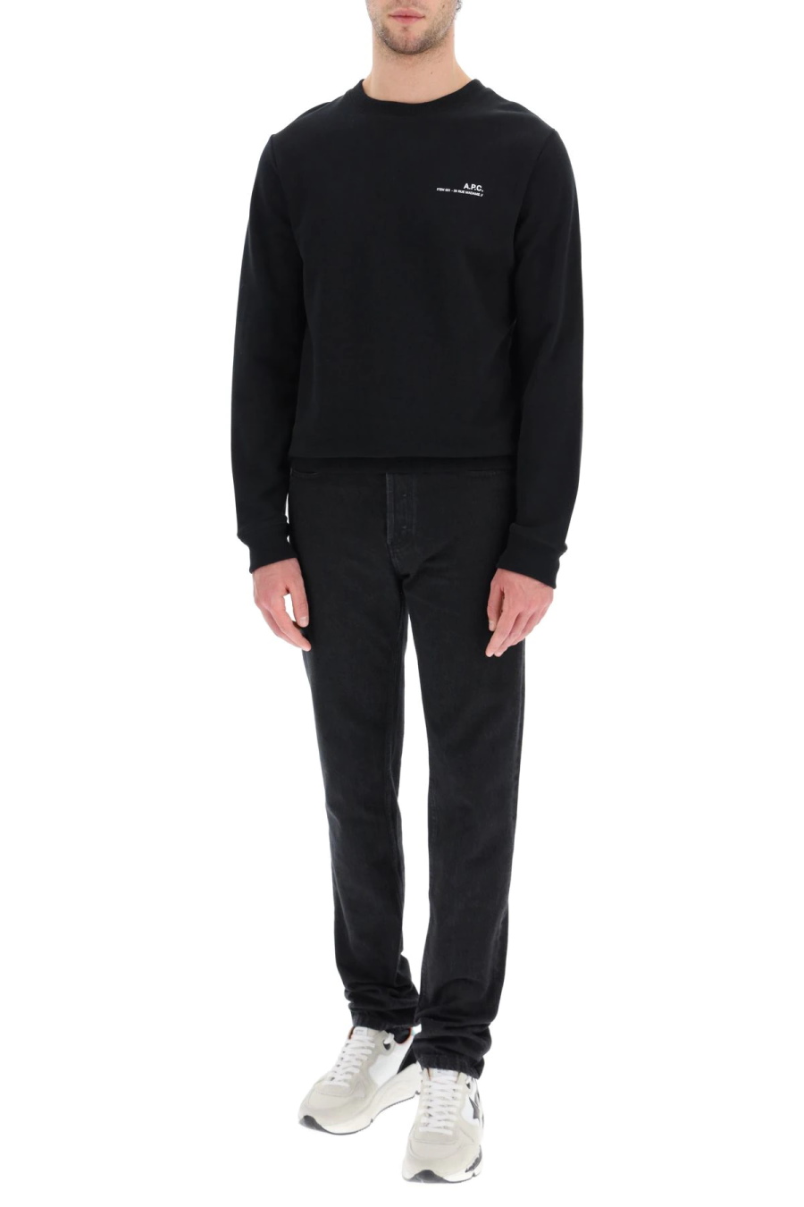 Свитшот A.P.C. Item Sweatshirt Black