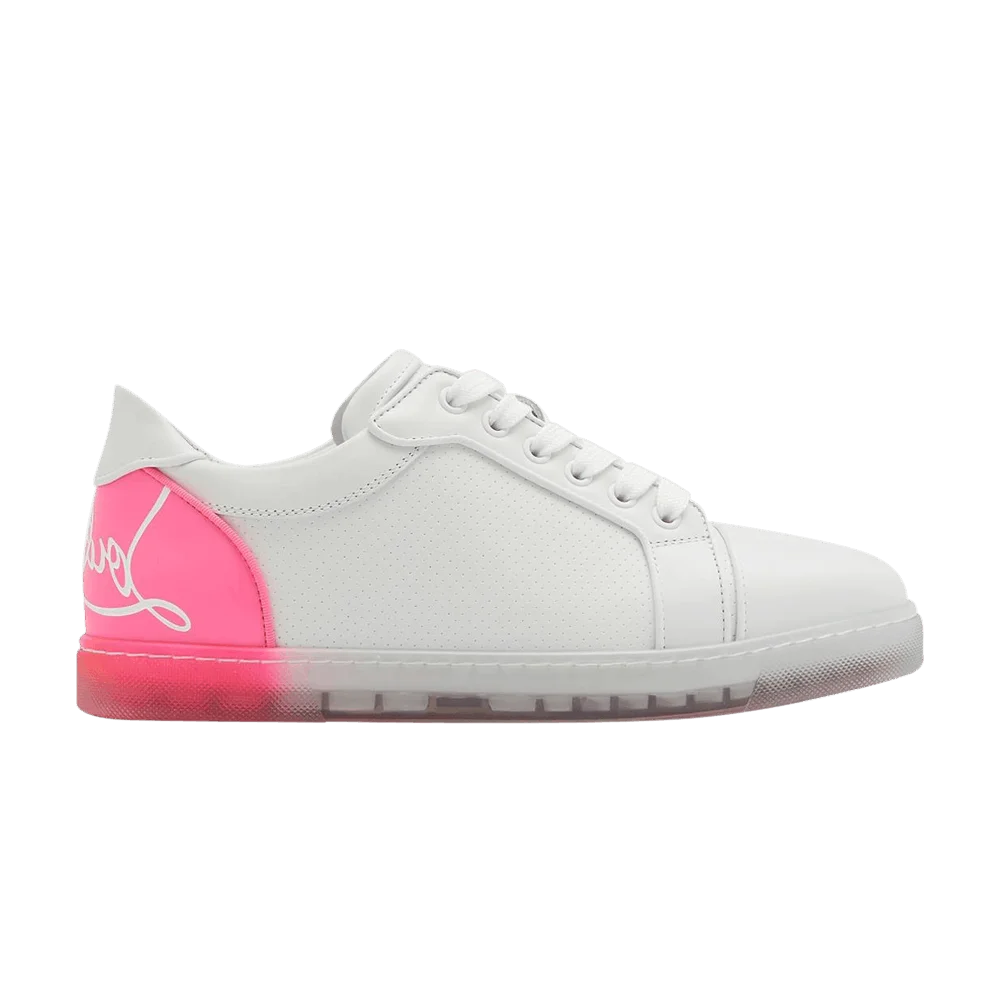 Krossovki-Christian-Louboutin-Wmns-Fun-Vieira-Orlato-Flat-White-Fluo-Pink