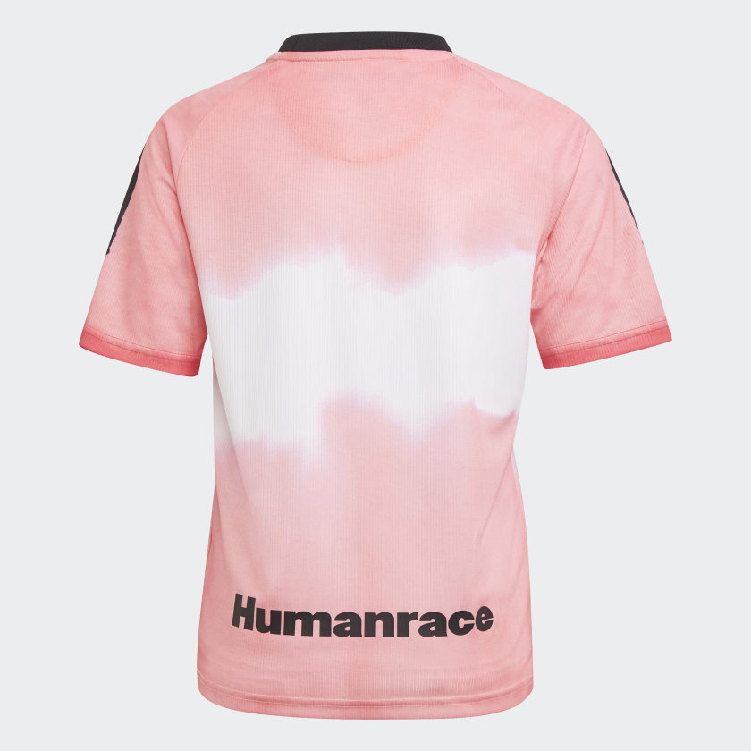 Баскетбольная футболка adidas Juventus Human Race Kids Jersey Glow Pink/Black