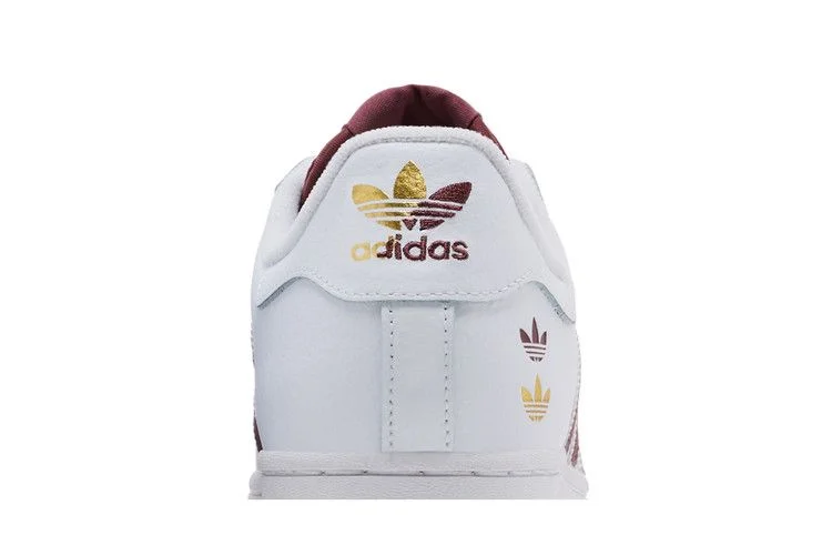 Кроссовки adidas Superstar 'White Quiet Crimson'