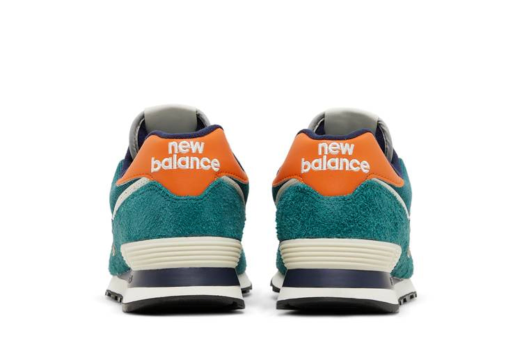 Кроссовки New Balance 574 'Aqua Green Orange'
