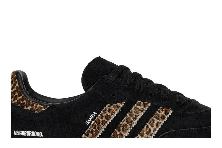 Кроссовки END. x Neighborhood x adidas Samba 'Black Leopard'