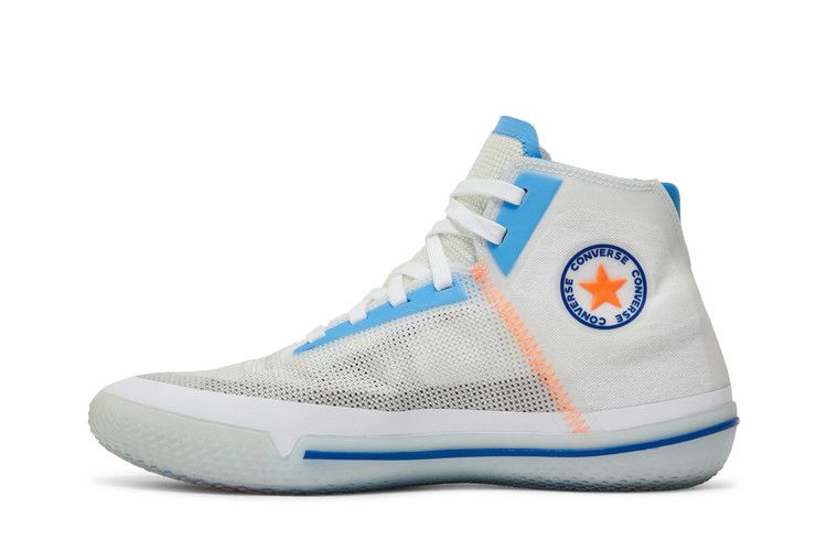 Кроссовки Converse All Star Pro BB High 'Solstice - White Royal Orange'