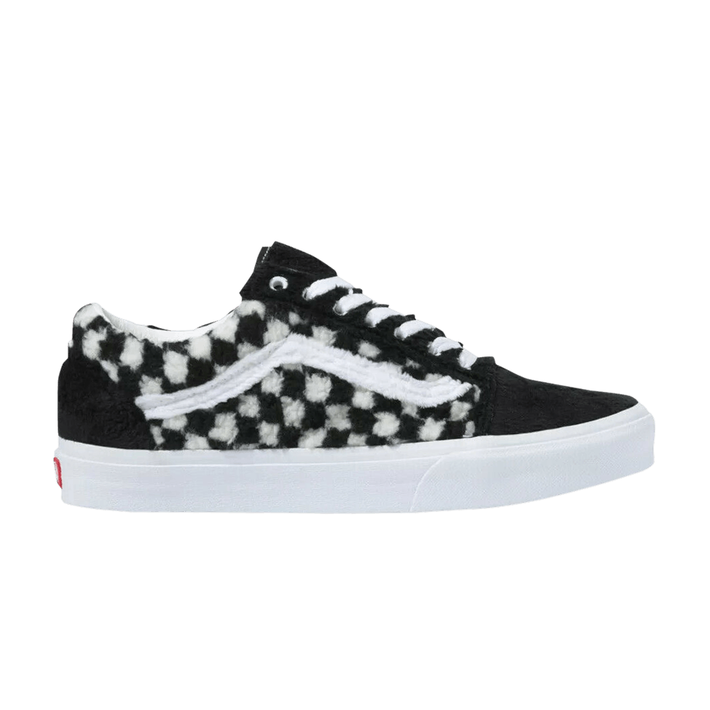 Кроссовки Vans Old Skool 'Sherpa Checkerboard - Black'