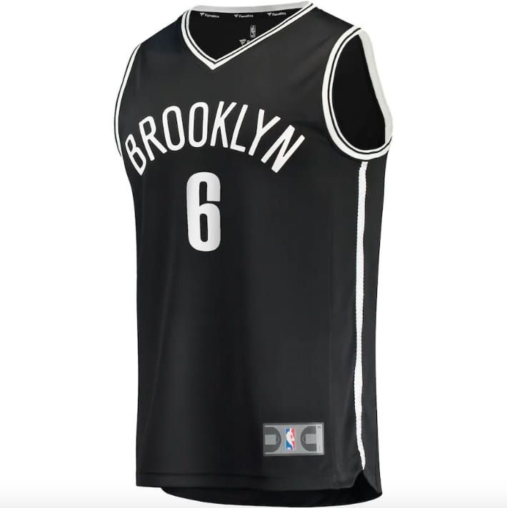 2021-22-Brooklyn-Nets-6-David-Duke-Jr.-Fast-Break-Icon-Black-Jersey-2