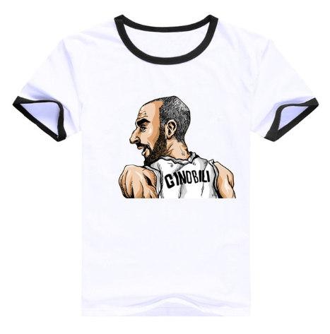 Футболка Manu Ginobili White T1