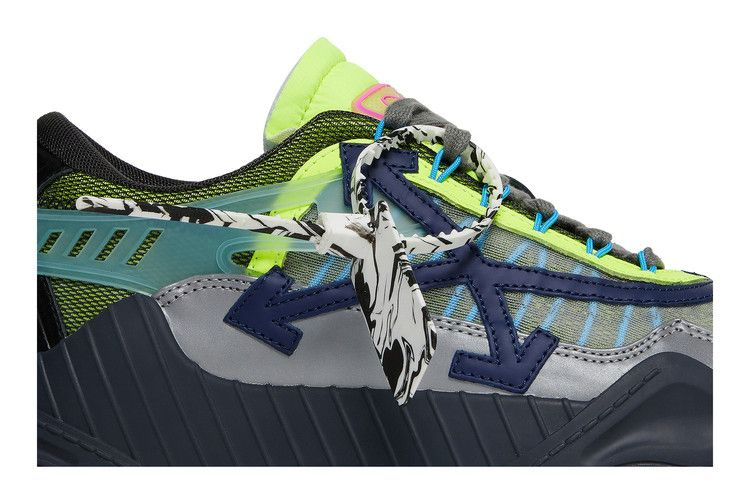 Кроссовки Off-White ODSY-1000 'Grey Lime'