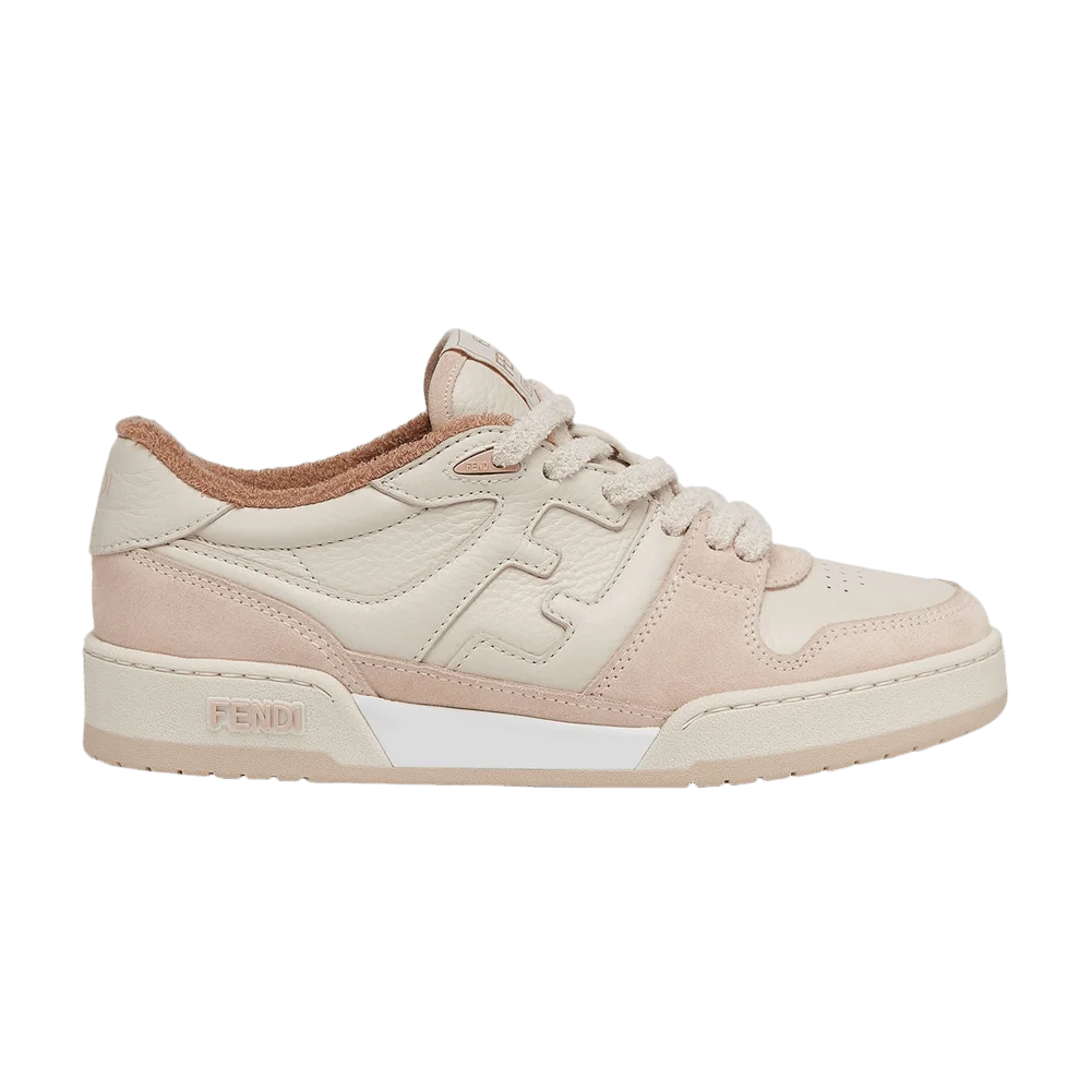 Krossovki-Fendi-Wmns-Match-Beige-Pink
