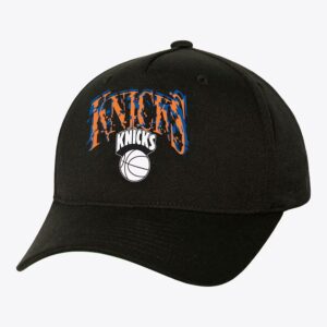 Mitchell-Ness-Black-New-York-Knicks-SUGA-x-NBA-Glitch-Snapback-Hat-300x300